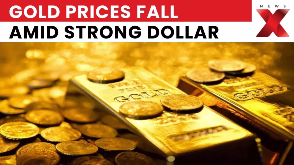 Gold Falls Over 1% as Stronger Dollar Weighs Gold Falls Over 1% as Stronger Dollar Weighs