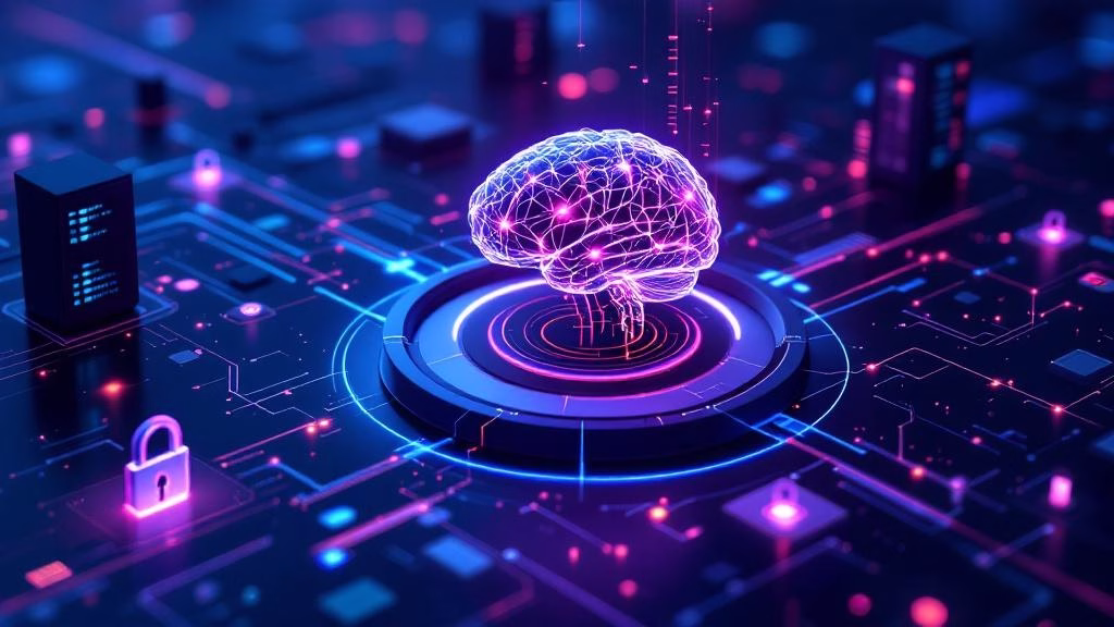 AI-powered cybersecurity protection systems visualization