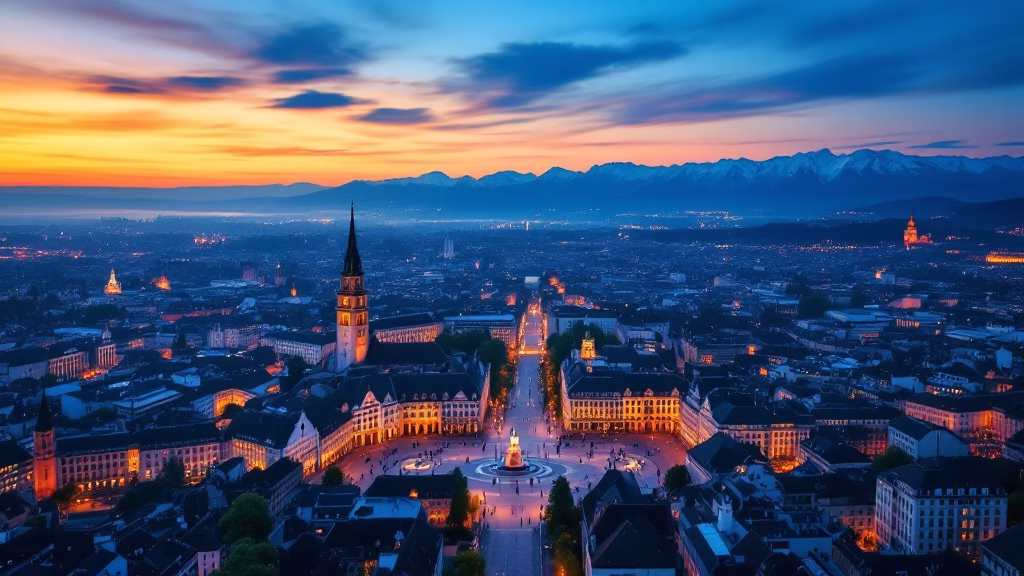 UBS Posts $3B in Q1 2026 as Wealth Management Pulls In $37.4B and the Credit Suisse Client Migration Closes Zurich Paradeplatz UBS headquarters aerial twilight Swiss banking center