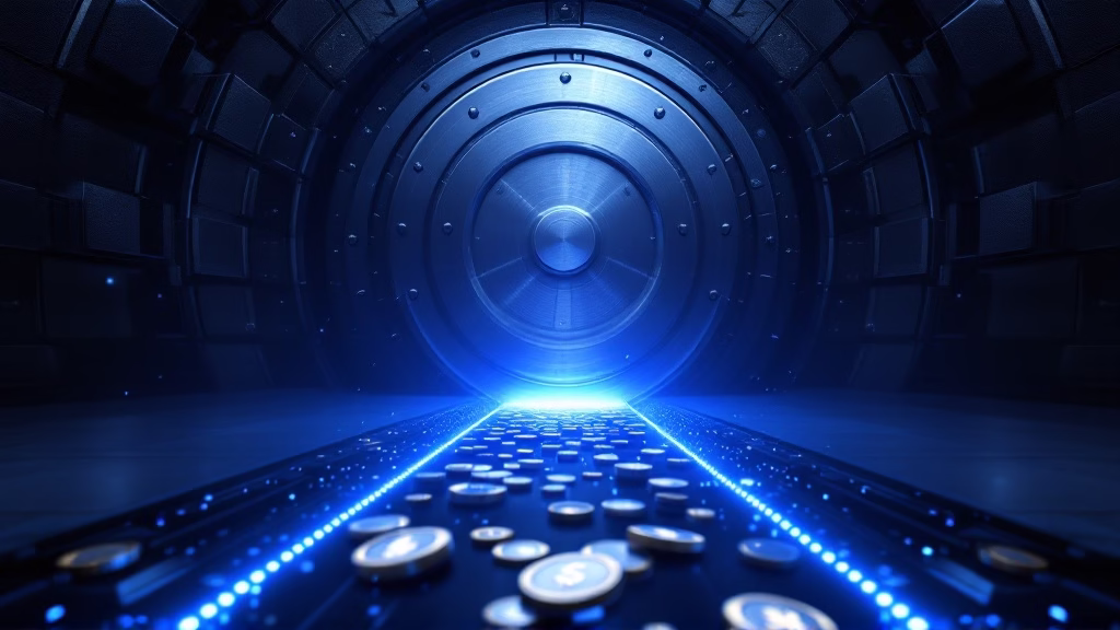 Morgan Stanley Fills 45.8% of Private Credit Redemptions as the Banks Pull Back Private credit redemption gate concept bank vault closing over flow of capital 2026