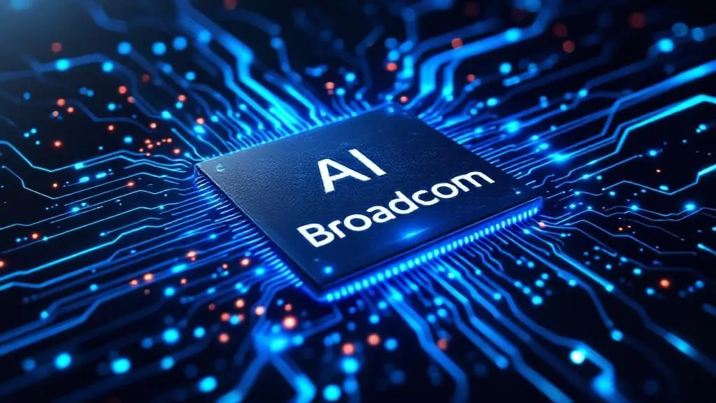 Broadcom earnings AI revenue - semiconductor chip powering artificial intelligence