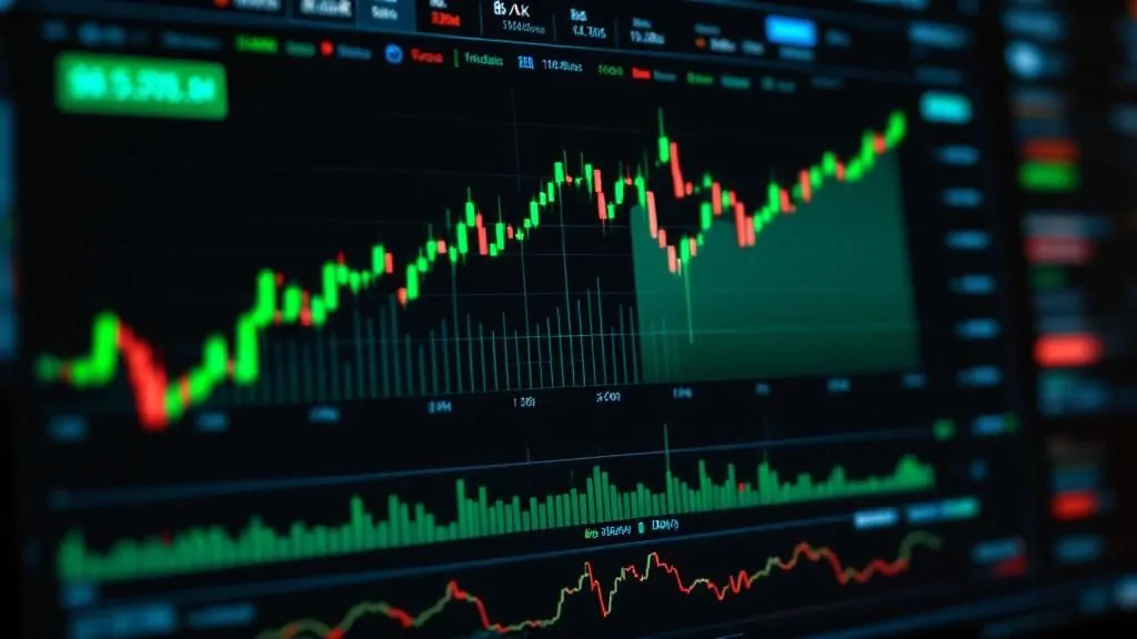 energy stocks oil surge - trading dashboard showing energy sector gains